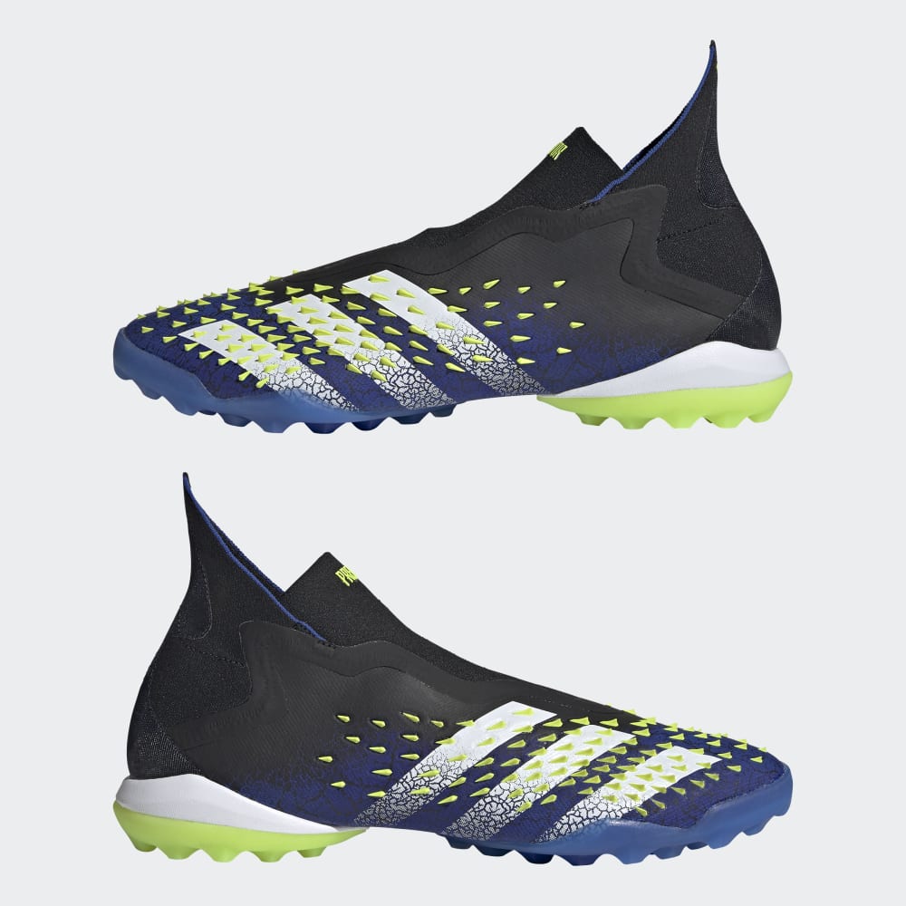 Botas de césped sin cordones adidas Predator Freak+ TF Core Black