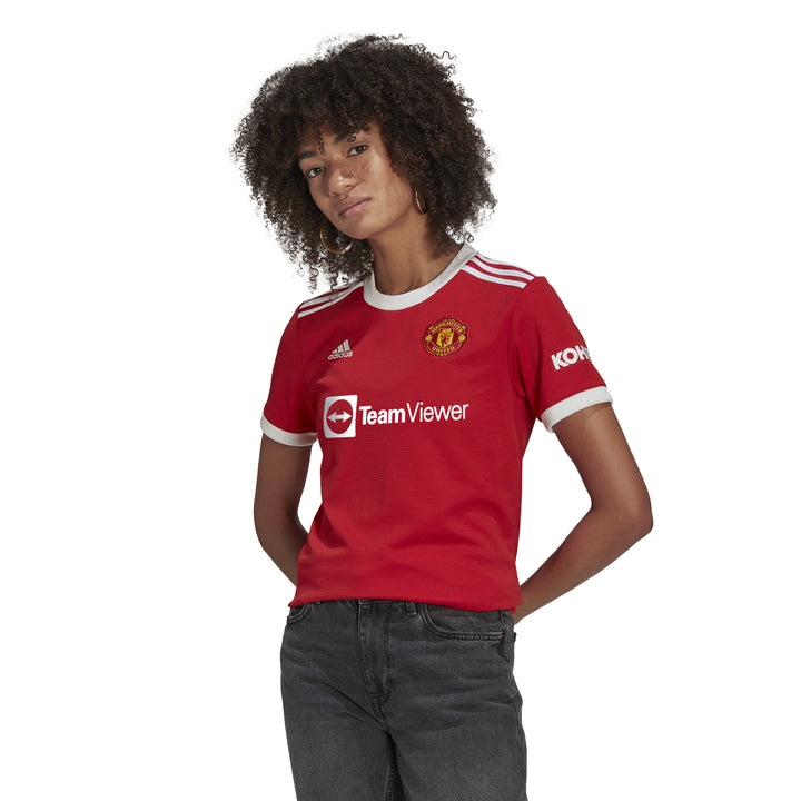 Camiseta adidas Mujer Manchester United Primera Equipación 2021