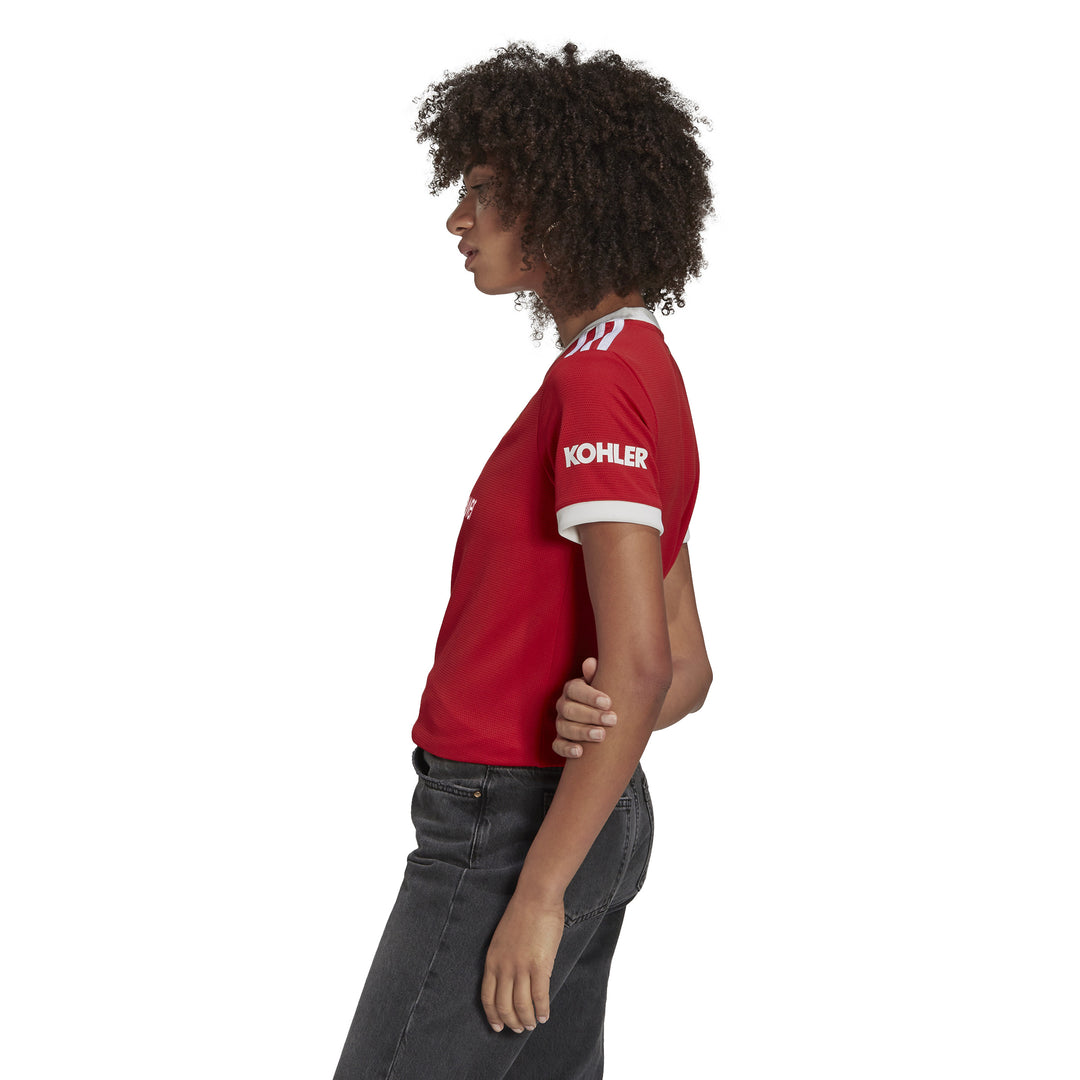 Camiseta adidas Mujer Manchester United Primera Equipación 2021