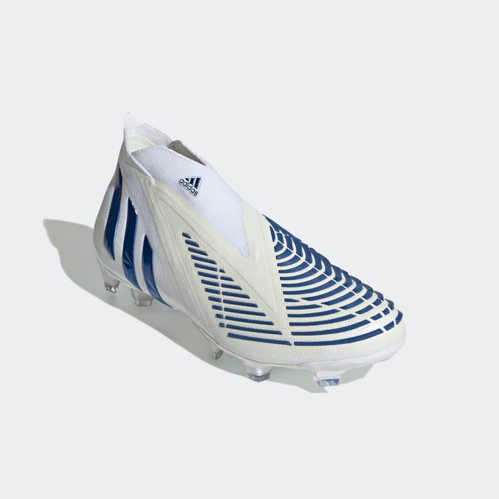 Botas de fútbol adidas Predator Edge+ FG Blanco/Azul
