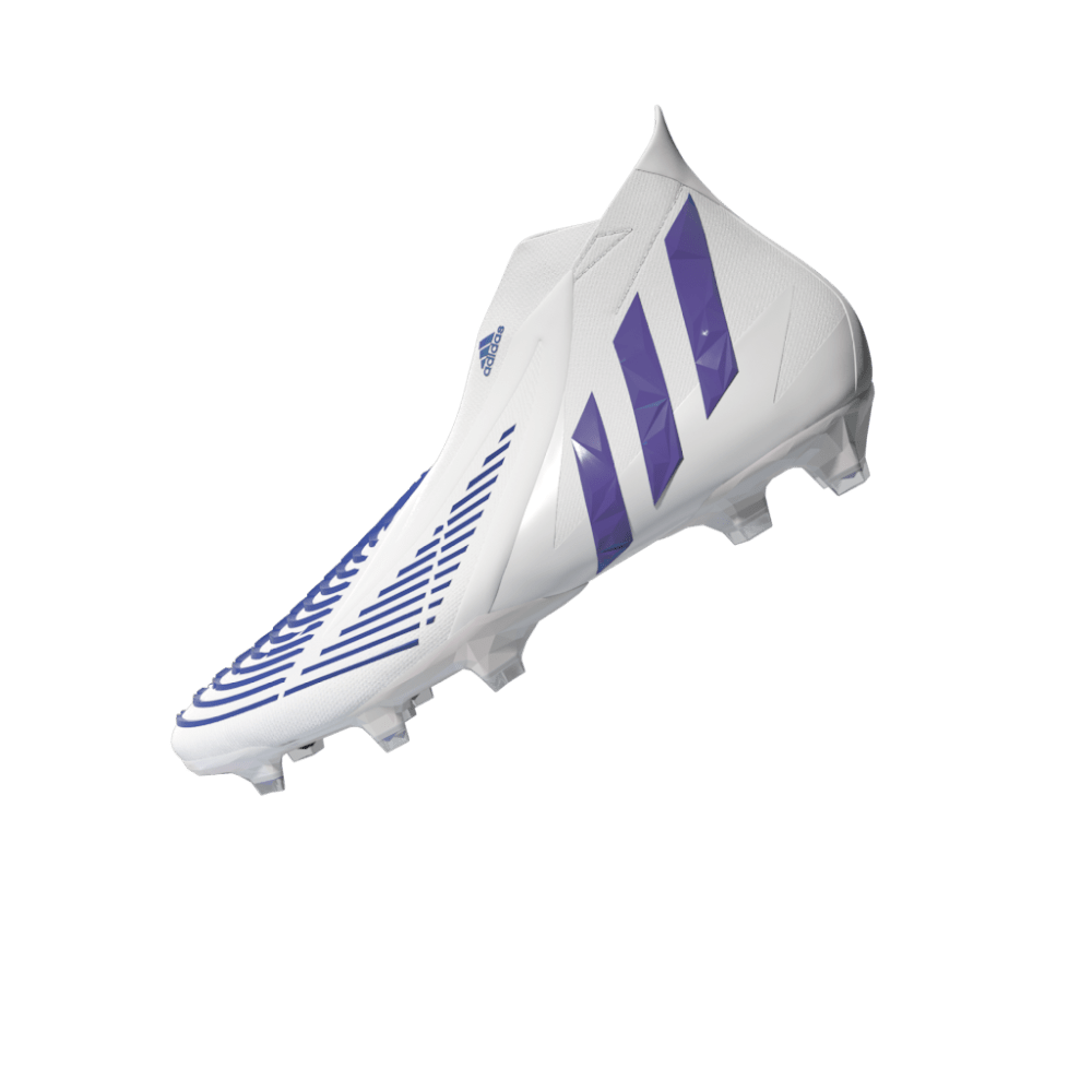 Botas de fútbol adidas Predator Edge+ FG Blanco/Azul