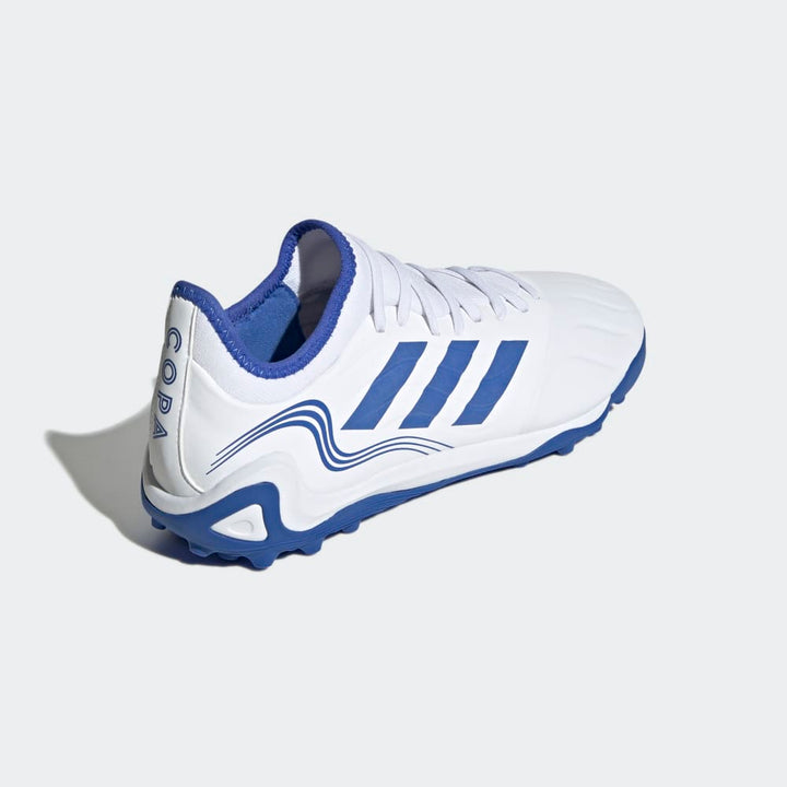 Botas de fútbol adidas Copa Sense 3 TF Turf Blanco/Azul