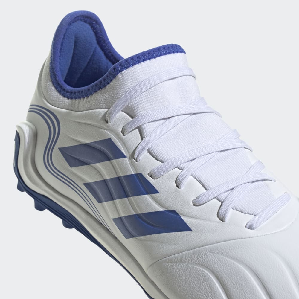 Botas de fútbol adidas Copa Sense 3 TF Turf Blanco/Azul