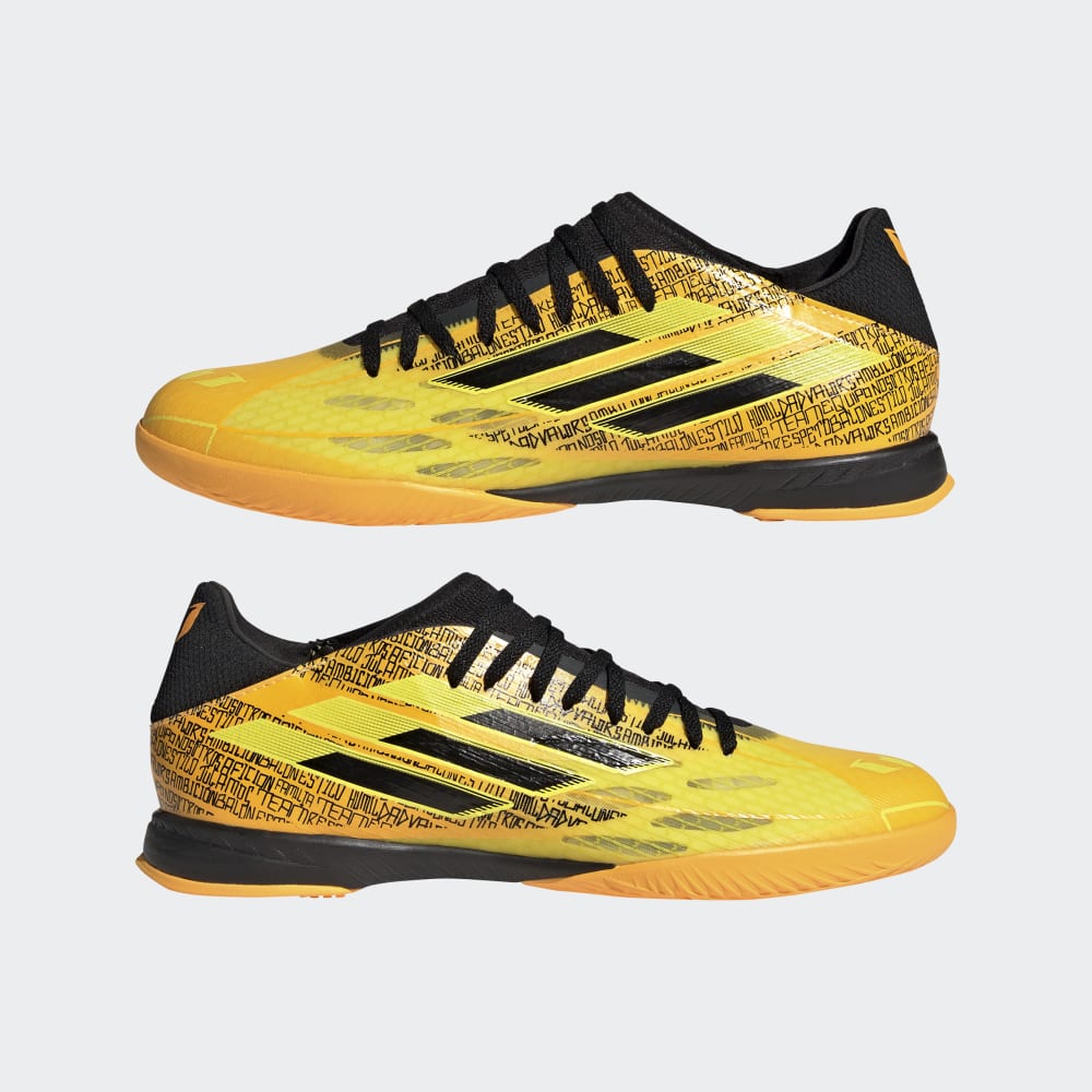 Botas de fútbol sala adidas X Speedflow Messi 3 IN Oro