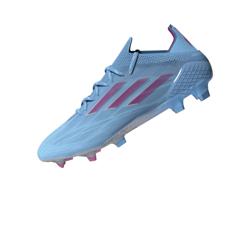 adidas X Speed Flow 1 FG Firm Ground Boots Sky Rush/Pink