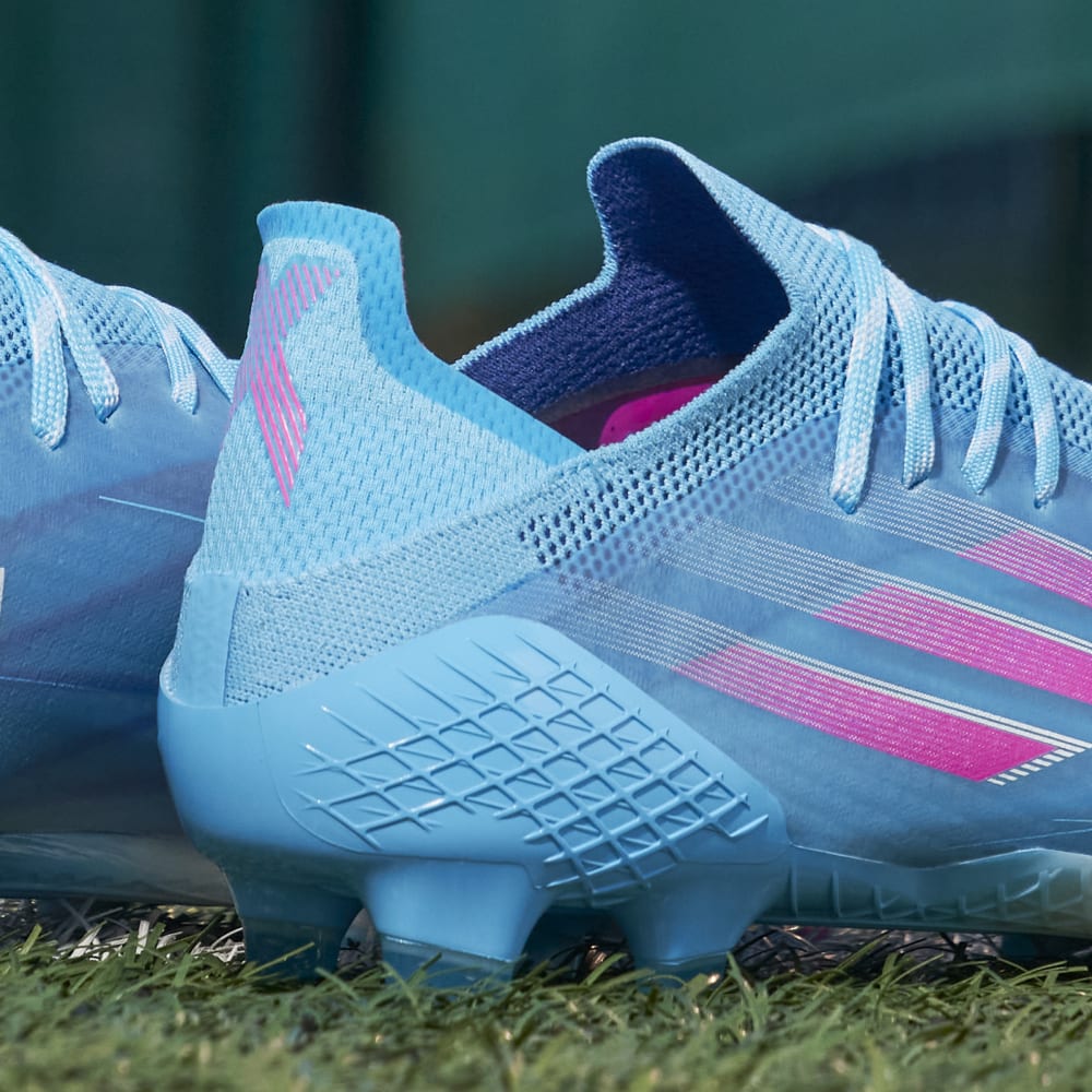 adidas X Speed Flow 1 FG Firm Ground Boots Sky Rush/Pink