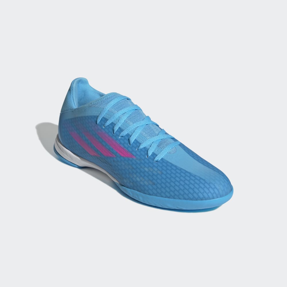 adidas X Speedflow 3 IN Indoor Boots Sky Rush/Pink