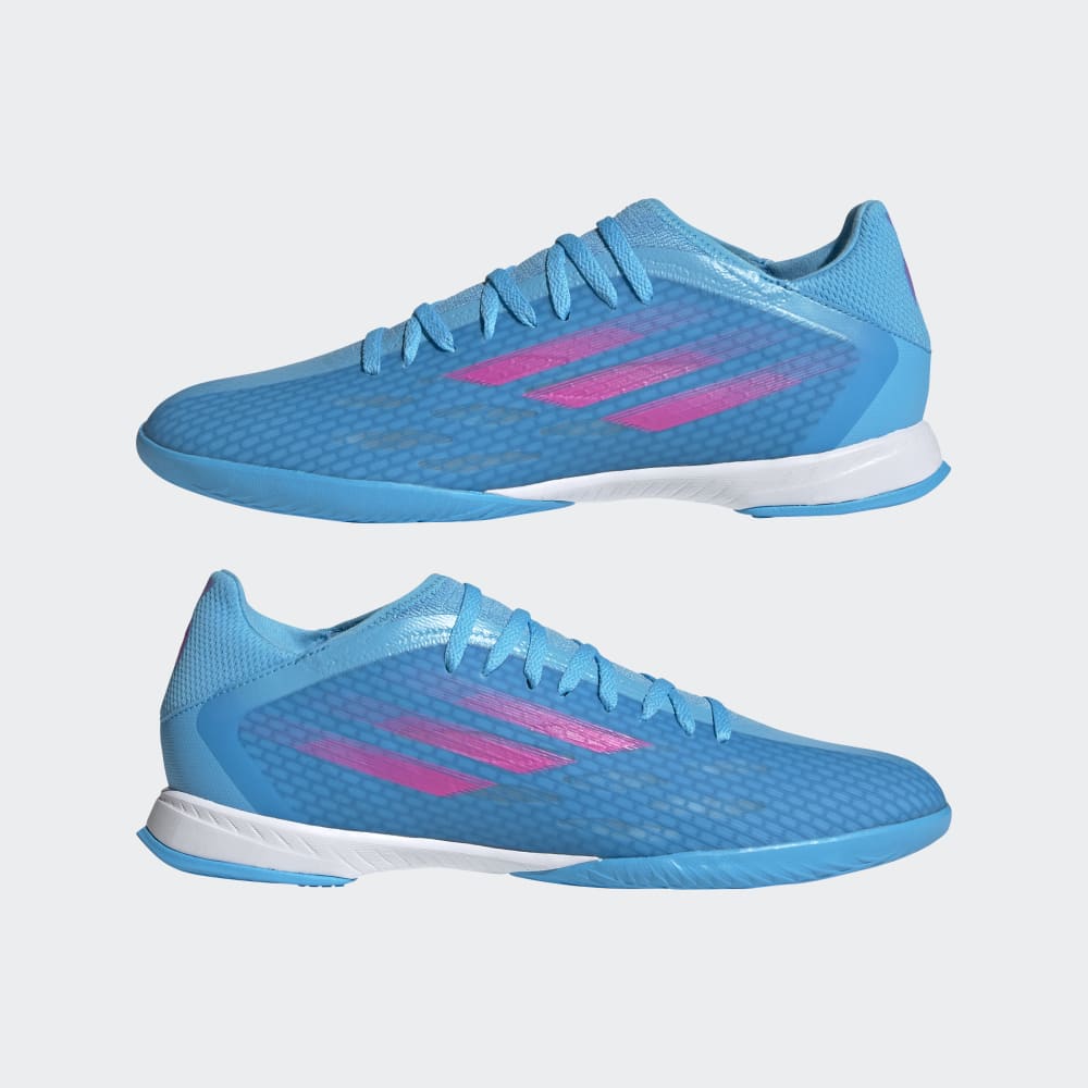 Botas de fútbol sala adidas X Speedflow 3 IN Sky Rush/Rosa