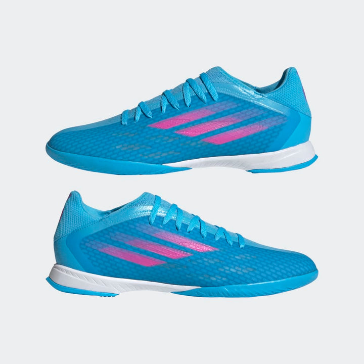 Botas de fútbol sala adidas X Speedflow 3 IN Sky Rush/Rosa