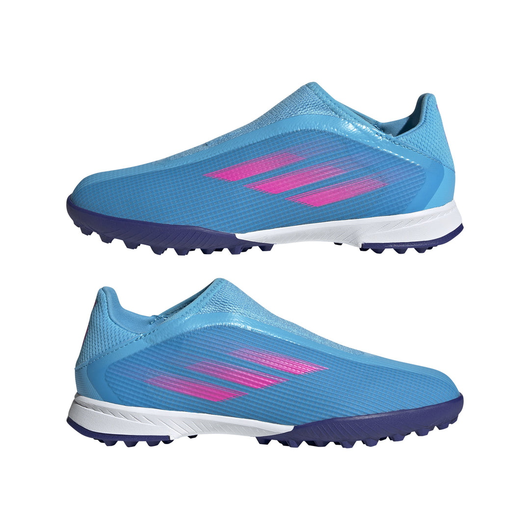 Zapatos para césped artificial adidas X Speed ​​Flow 3 LL TF para niños