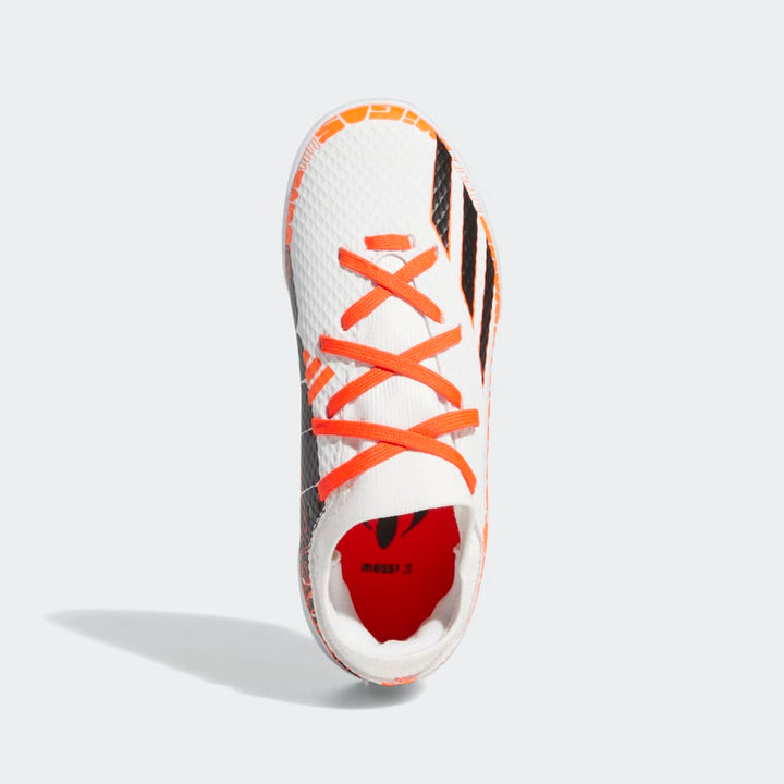 Botas de fútbol sala adidas X Speed ​​Portal Messi 3 IN J para niños