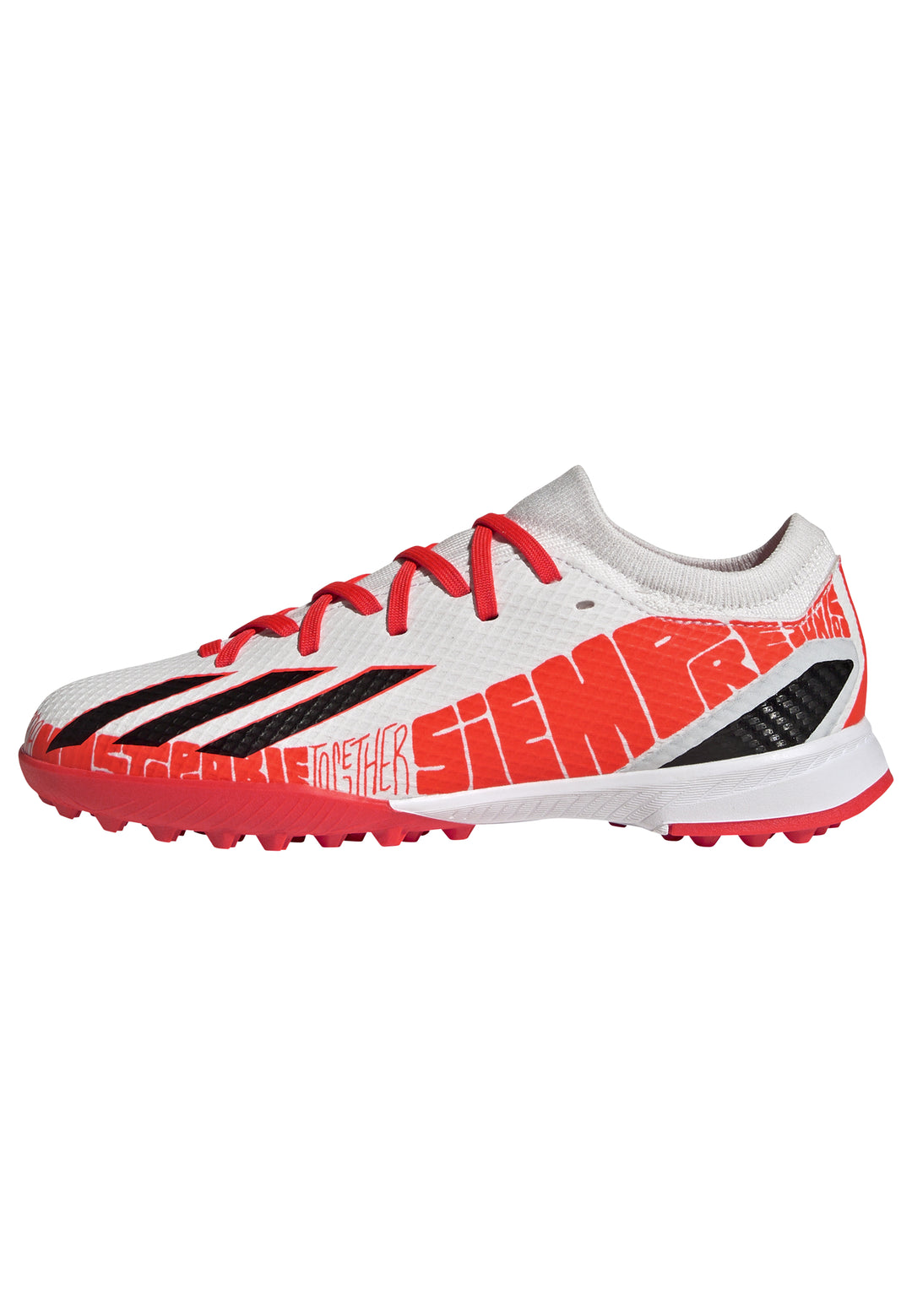 Zapatos para césped artificial adidas X Speed ​​Portal Messi 3 TF para niños