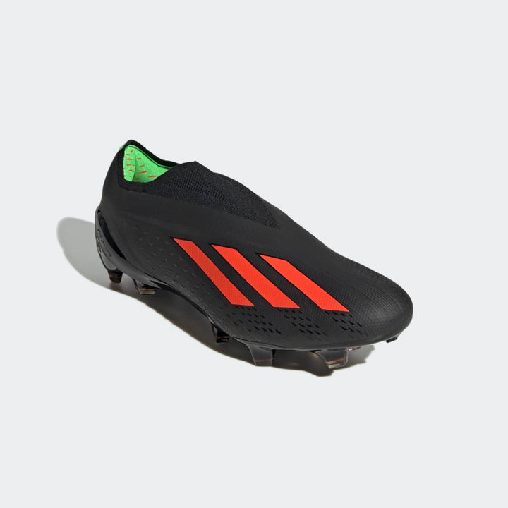 Botas de terreno firme adidas X Speedportal+ FG Negro/Rojo/Verde