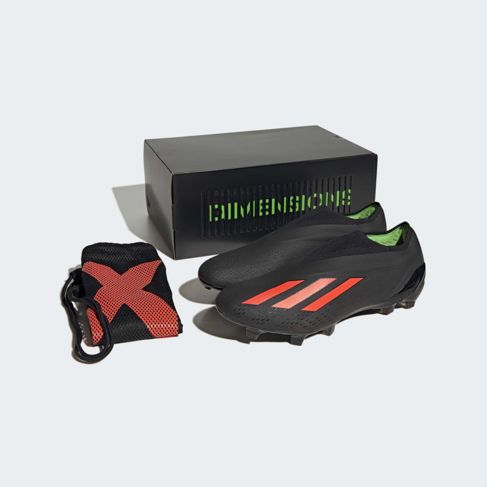 adidas X Speedportal+ FG Firm Ground Boots Black/Red/Green