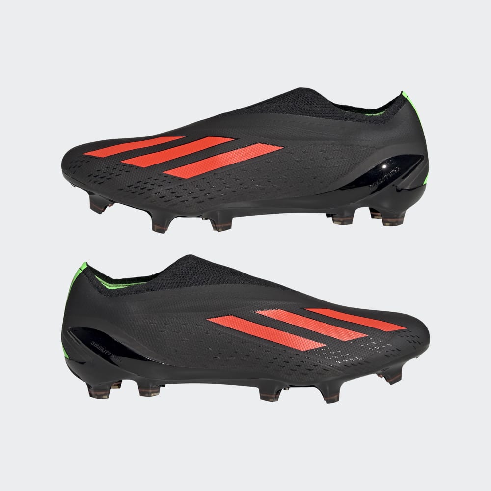 adidas X Speedportal+ FG Firm Ground Boots Black/Red/Green