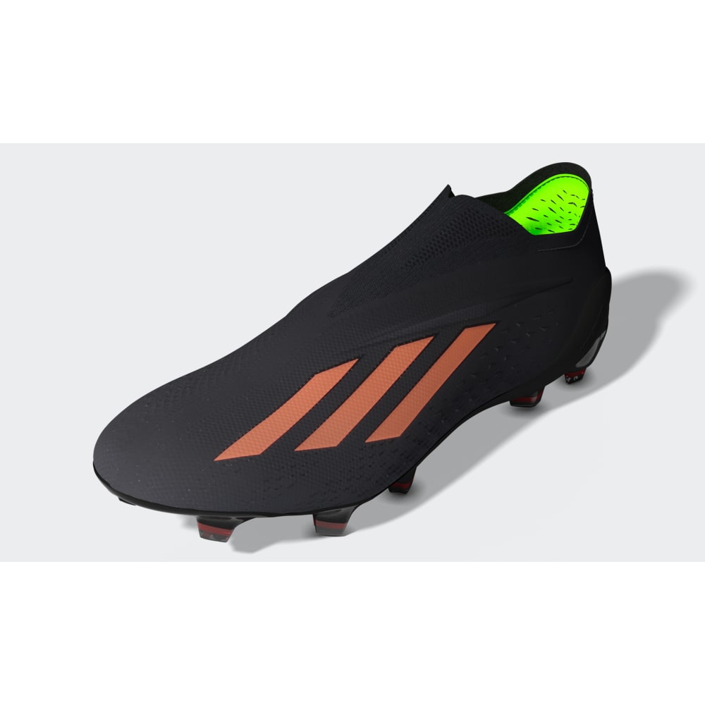 Botas de terreno firme adidas X Speedportal+ FG Negro/Rojo/Verde