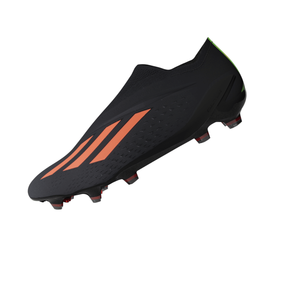 Botas de terreno firme adidas X Speedportal+ FG Negro/Rojo/Verde