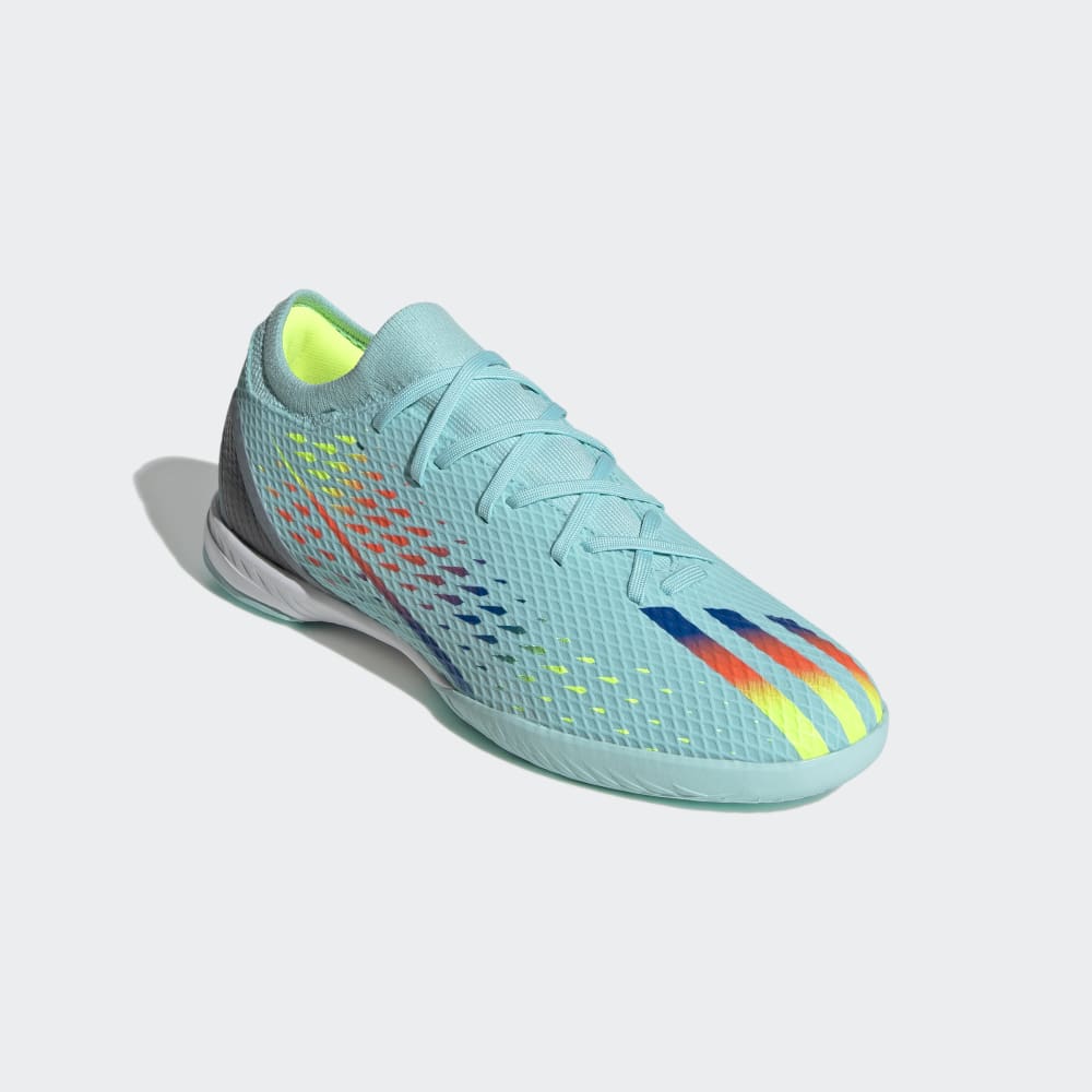 adidas Speedportal 3 IN Indoor Boots Aqua/Blue/Yellow