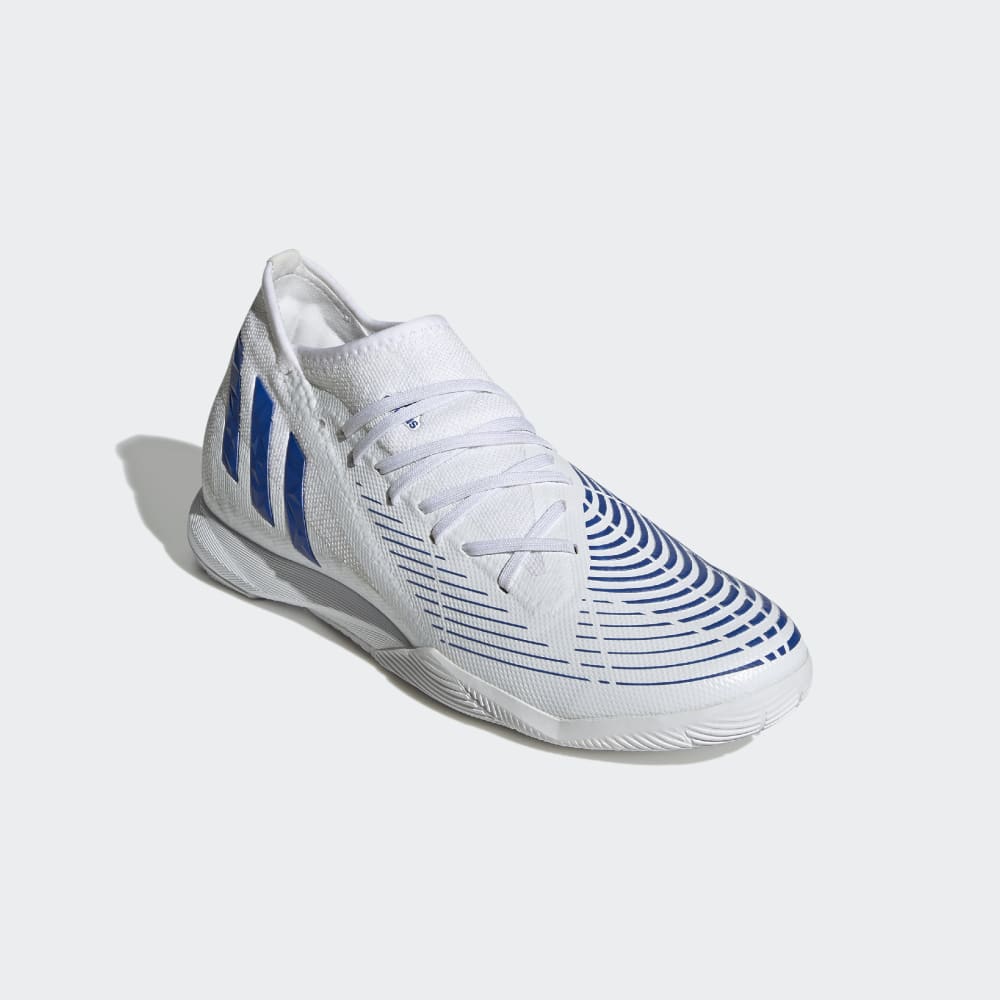 Botas de fútbol sala adidas Predator Edge 3 IN Blanco/Azul