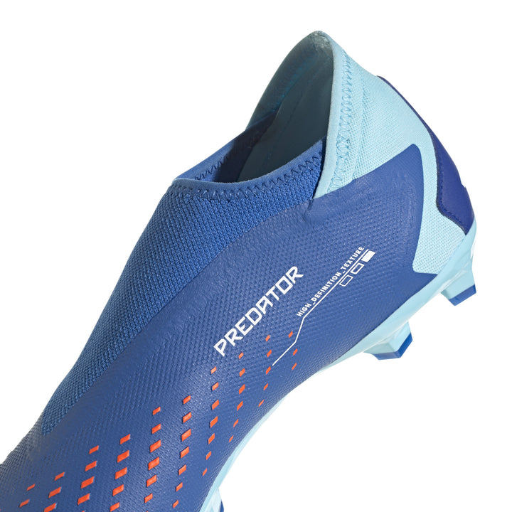 Botas de fútbol para terreno firme adidas Predator Accuracy.3 Laceless FG