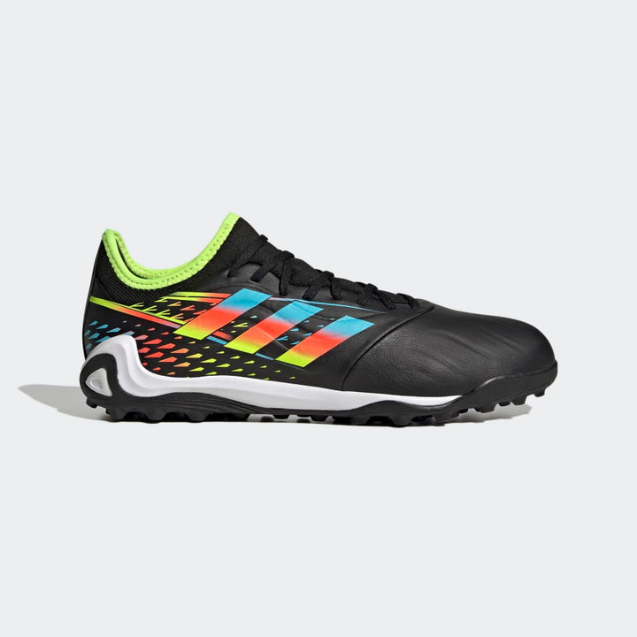 Botas de fútbol adidas Copa Sense 3 TF Turf Negro/Cian