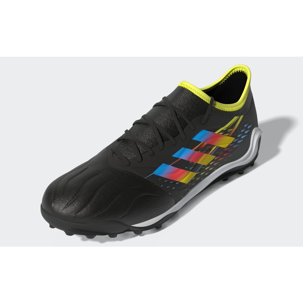 Botas de fútbol adidas Copa Sense 3 TF Turf Negro/Cian