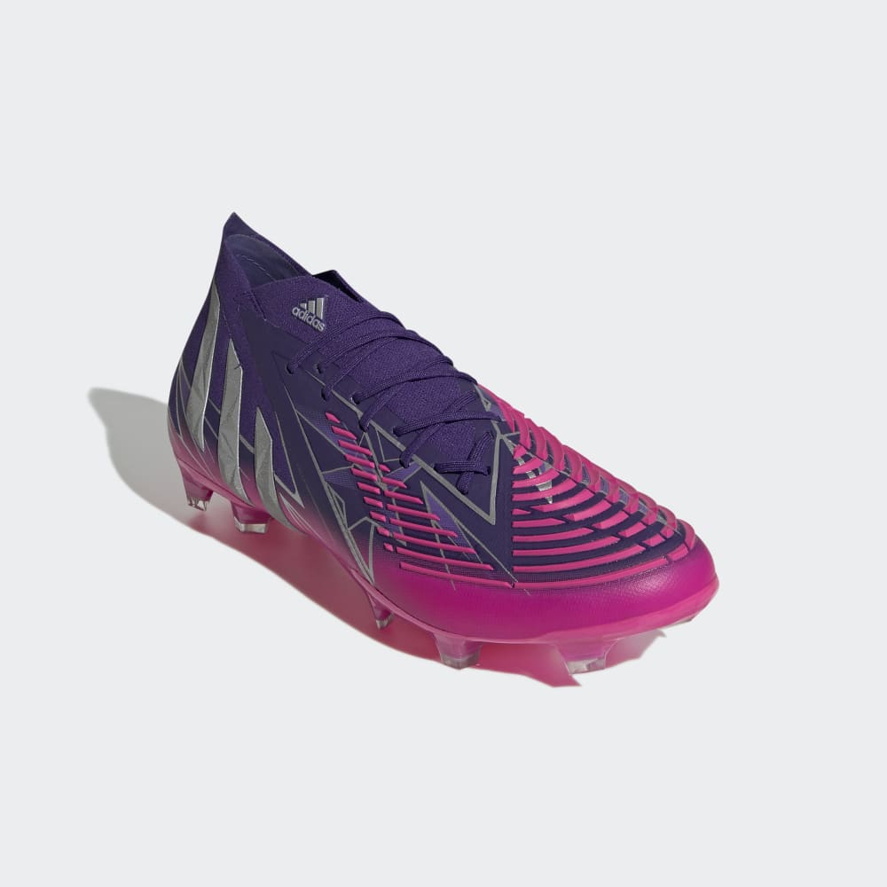 Botas de fútbol adidas Predator Edge 1 FG Team College Purple / Silver Metallic / Team Shock Pink