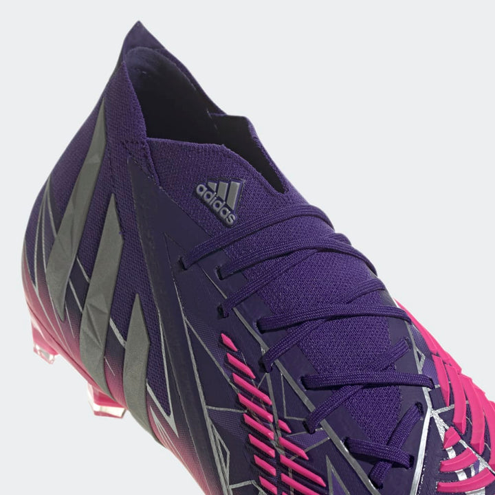 Botas de fútbol adidas Predator Edge 1 FG Team College Purple / Silver Metallic / Team Shock Pink