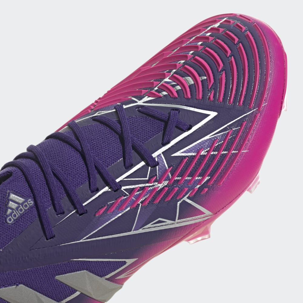 Botas de fútbol adidas Predator Edge 1 FG Team College Purple / Silver Metallic / Team Shock Pink