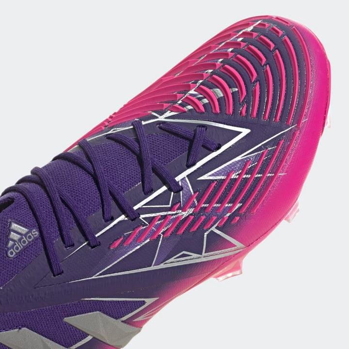 Botas de fútbol adidas Predator Edge 1 FG Team College Purple / Silver Metallic / Team Shock Pink