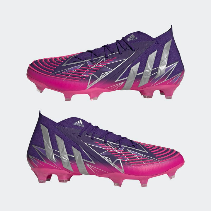 Botas de fútbol adidas Predator Edge 1 FG Team College Purple / Silver Metallic / Team Shock Pink