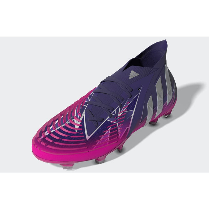 adidas Predator Edge 1 FG Firm Ground Boots Team College Purple / Silver Metallic / Team Shock Pink
