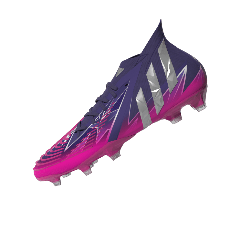 Botas de fútbol adidas Predator Edge 1 FG Team College Purple / Silver Metallic / Team Shock Pink