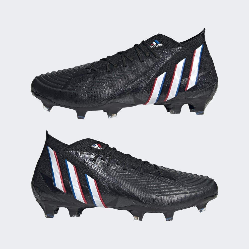 Botas de fútbol adidas Predator EDGE 1 FG Negro/Blanco