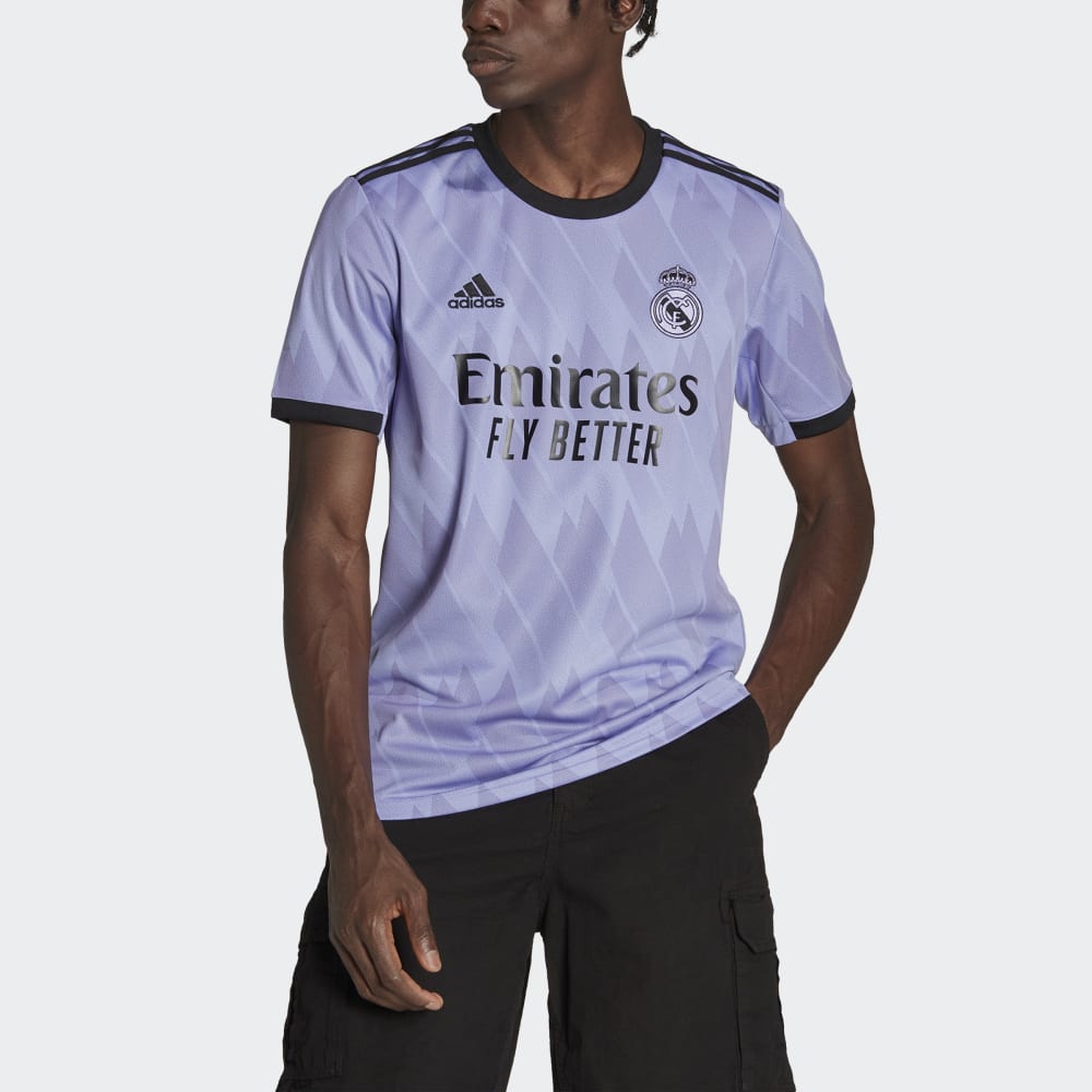 adidas Real Madrid Away Jersey 22 Púrpura