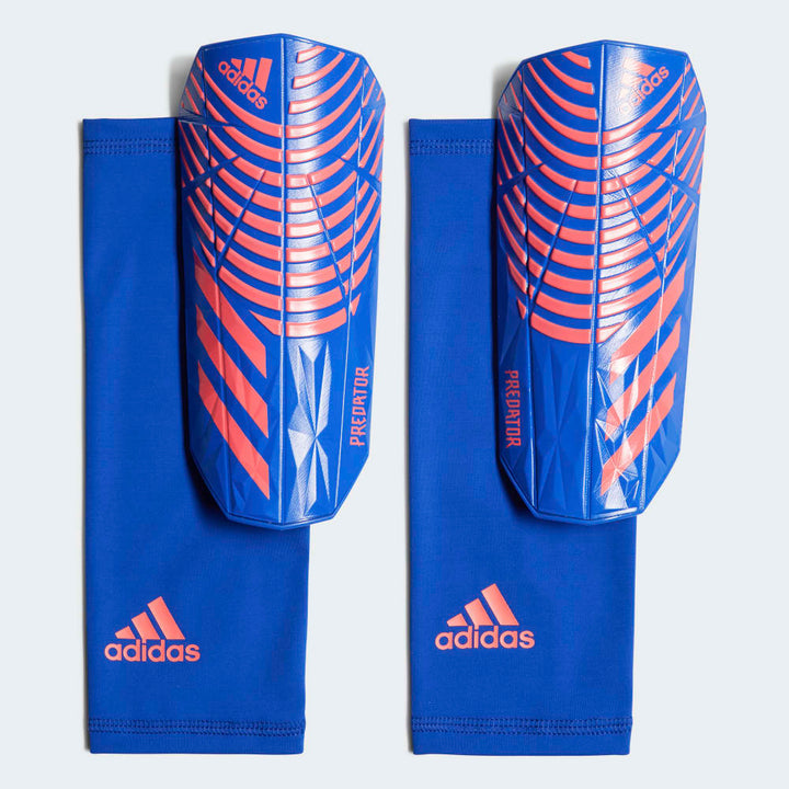 Espinilleras adidas Predator League Azul/Turbo/Blanco