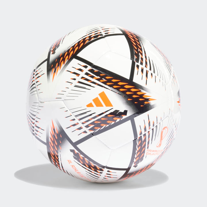 adidas Rihla Club Soccer Ball White/Black/Red