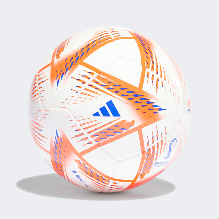 adidas Rihla Club Soccer Ball White/Red/Panton