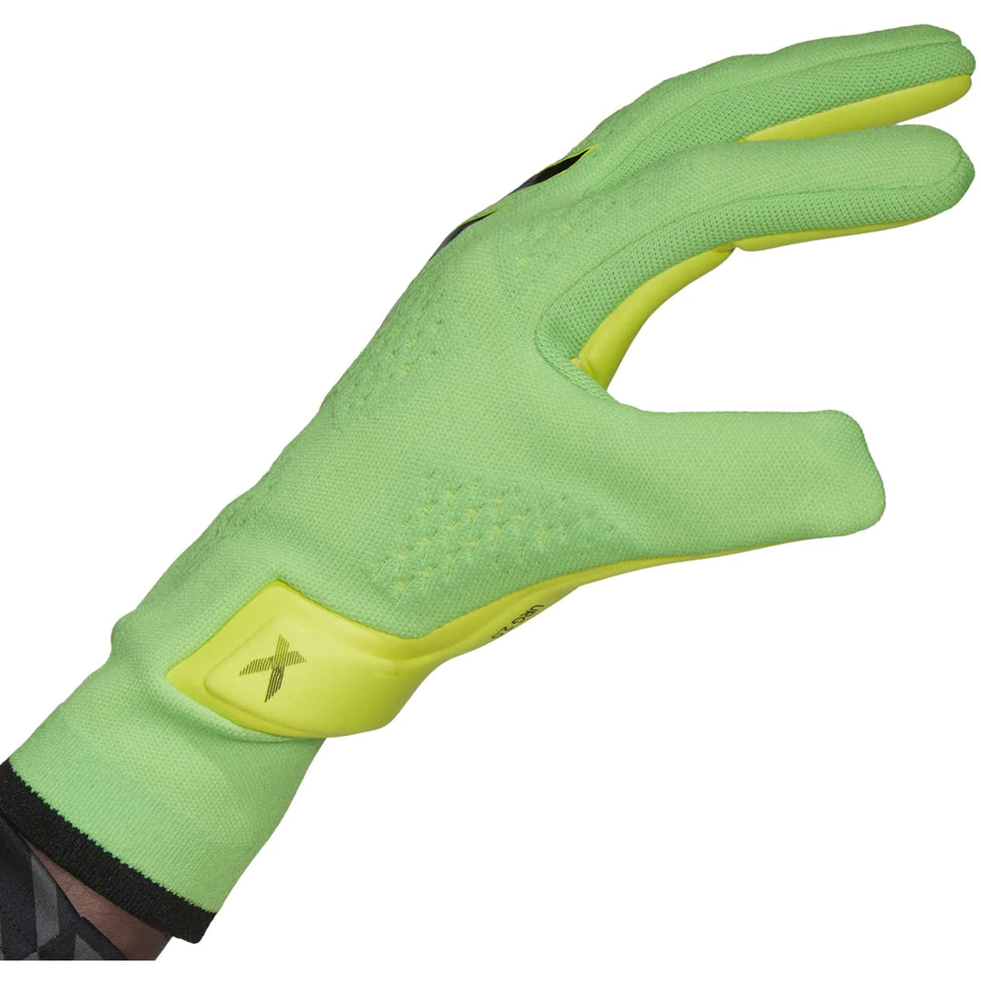 Guantes de portero adidas X PRO Verde/Negro/Amarillo solar