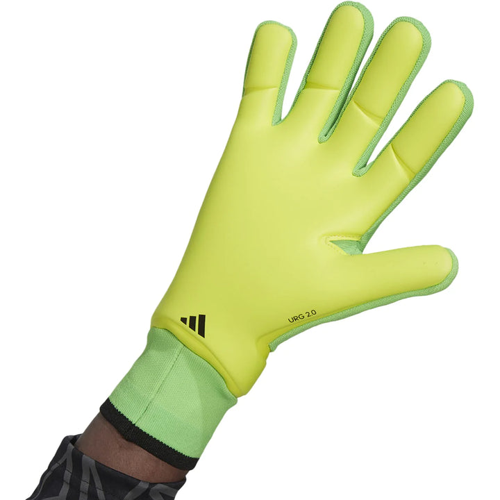 Guantes de portero adidas X PRO Verde/Negro/Amarillo solar