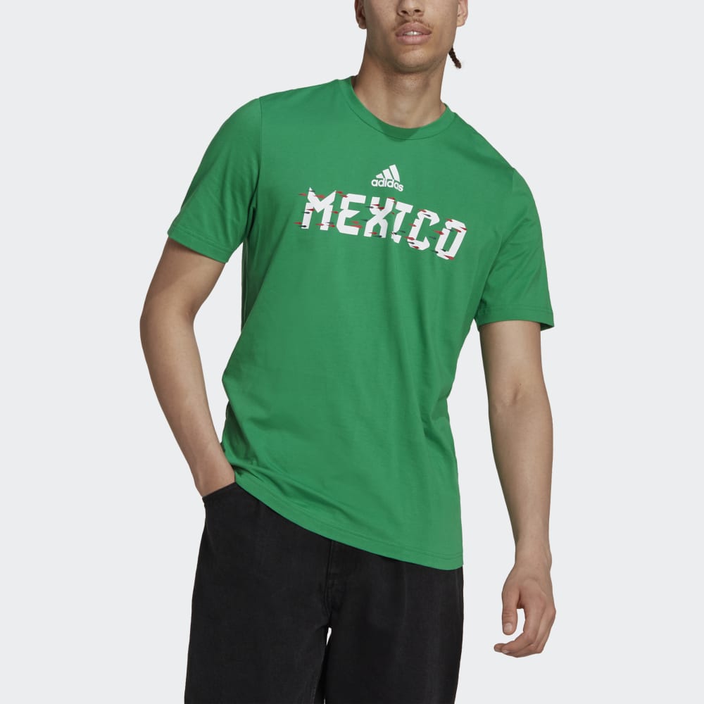 Camiseta adidas Mexico Copa Mundial de la FIFA 2022 Verde