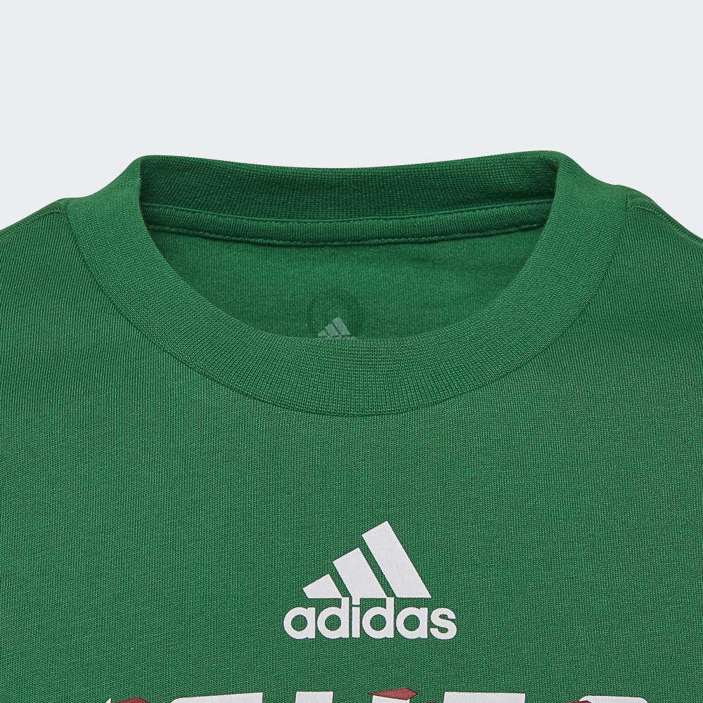 Camiseta adidas Mundial México 2022 Niño Y Verde