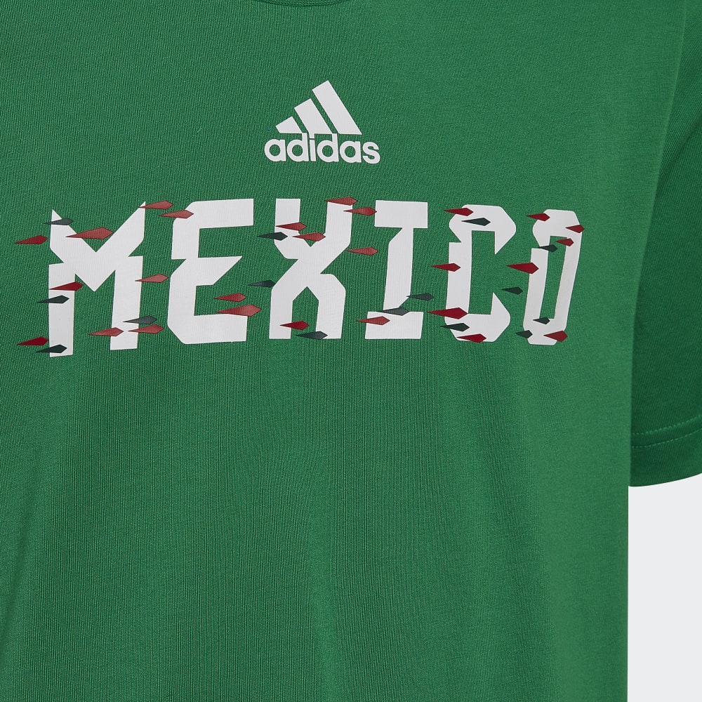 adidas Kid's Mexico World Cup 2022 T-Shirt Y Green