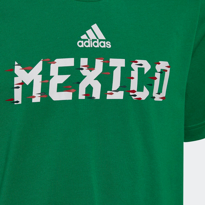 adidas Kid's Mexico World Cup 2022 T-Shirt Y Green