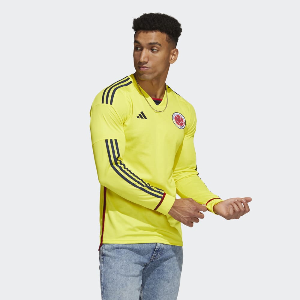 Camiseta adidas Colombia local manga larga 22