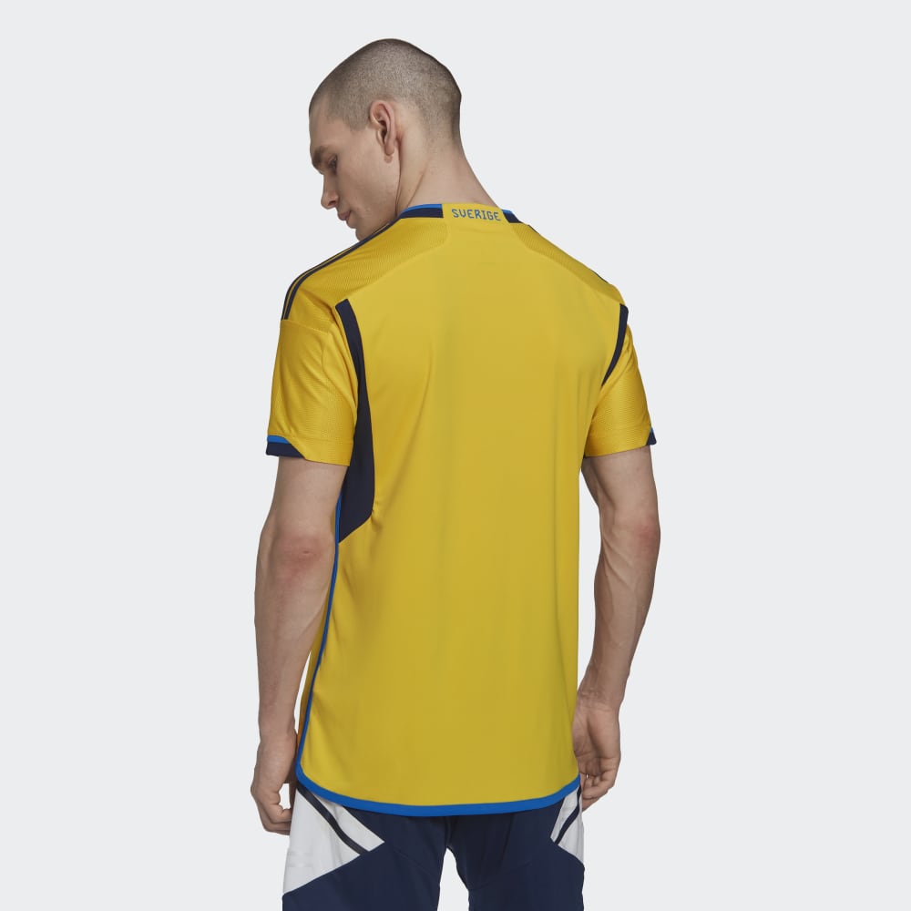 adidas Camiseta de local Suecia SVFF para hombre 22 Amarillo