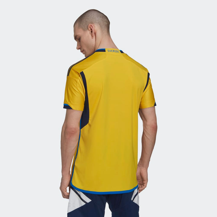 adidas Camiseta de local Suecia SVFF para hombre 22 Amarillo