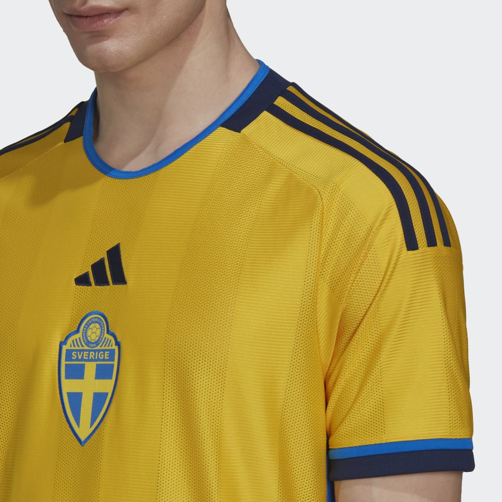 adidas Men's Sweden SVFF Home Jersey 22 Yellow