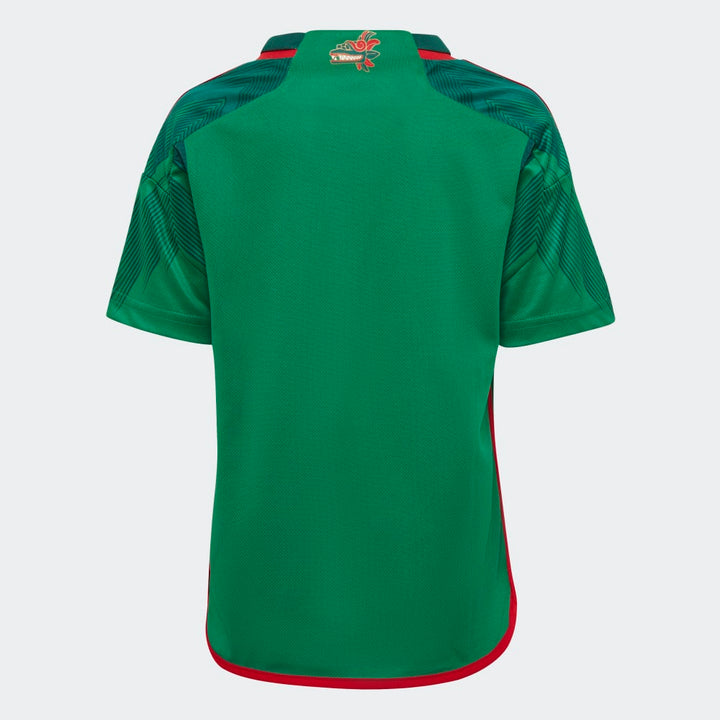 Miniequipación adidas México Home para niños 22 Verde