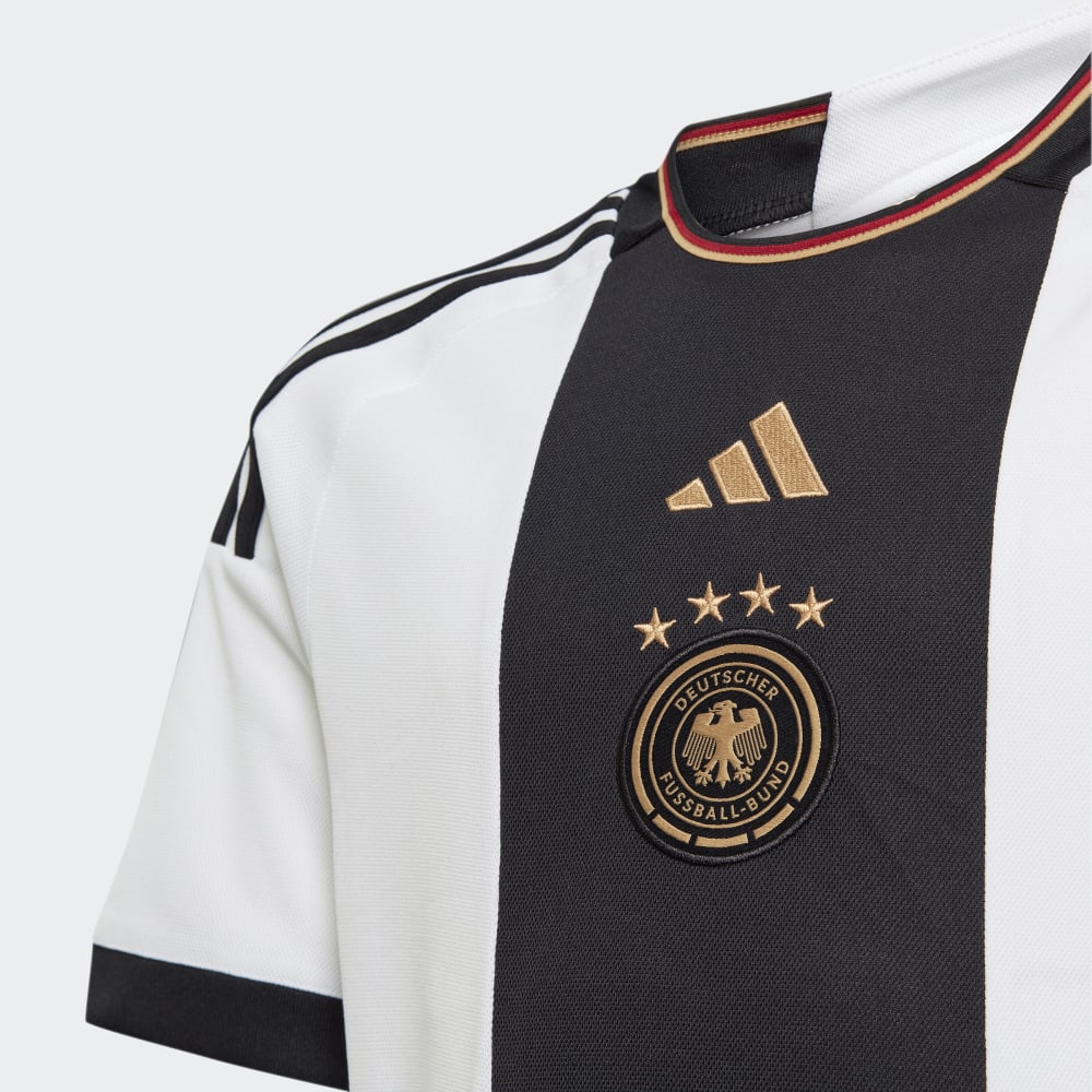 adidas Camiseta de local de Alemania para niños 22 Y Blanco